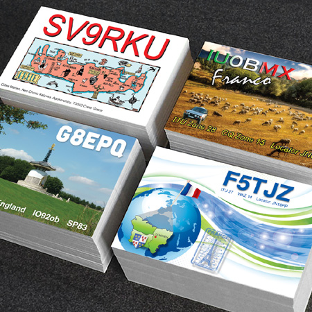 Cartes QSL simples